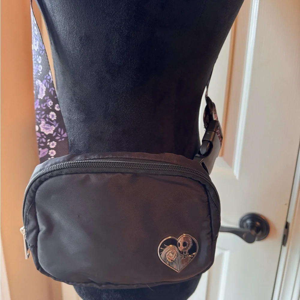 Disney’s Tim Burtons The Nightmare Before Christmas Black Fanny Pack